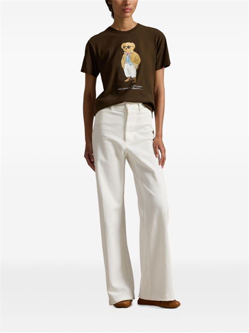 T-shirt donna Polo Bear mezza manica POLO RALPH LAUREN | 211A96599001